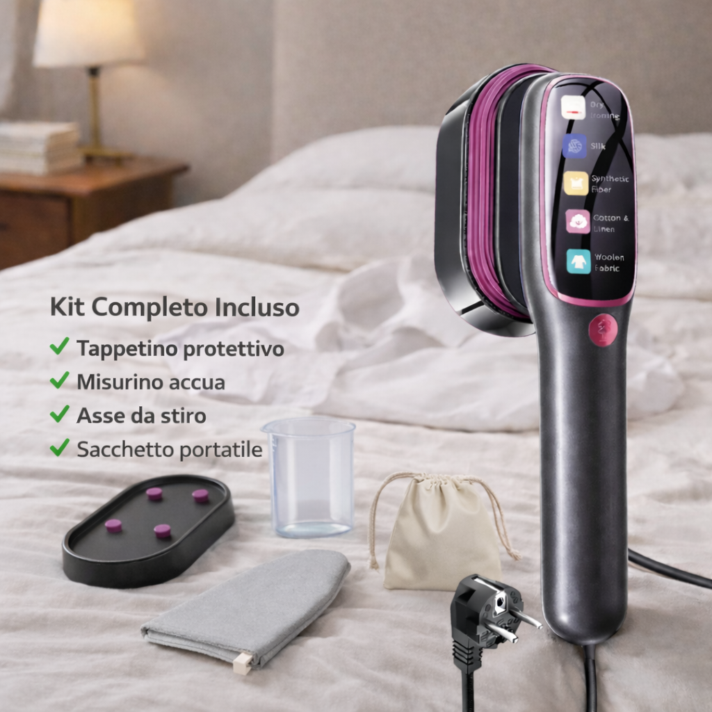 Ferro da Stiro Portatile a Vapore