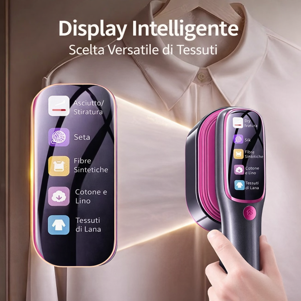 Ferro da Stiro Portatile a Vapore